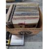 Image 2 : Vintage Media Collection Including Record Player, VHS Tapes, 8 Tracks, Vinal Albums, CED Movie Disks