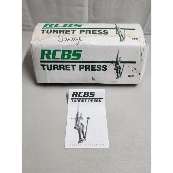 RCBS Turret Reloading Press - Excellent Condition in Original box