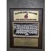 Image 1 :  Excellent Condition 16''x13'' 1948 Cleveland Indians World Champs Plaque 