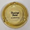 Image 2 : Vintage Flamingo Motel Atlantic City, NJ Glass Ashtray Full of Unsearched Wheat Pennies FV: $.71