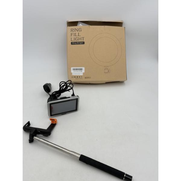 Ring Fill Light & Garmen with Stand - Ring Fill Light Includes Tripod, Phone Holder, Plug in, Remote
