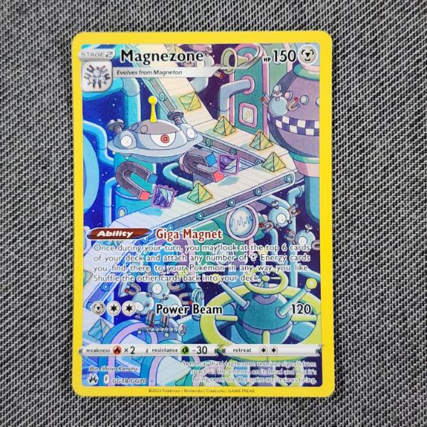 Magnezone GG18/GG70 Holo Rare Pokemon Trading Card