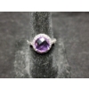 Image 11 : Gorgeous Sterling Silver Rings Ft. Purple Star Ruby & Other Purple Stones - Total Weight: 23 Grams