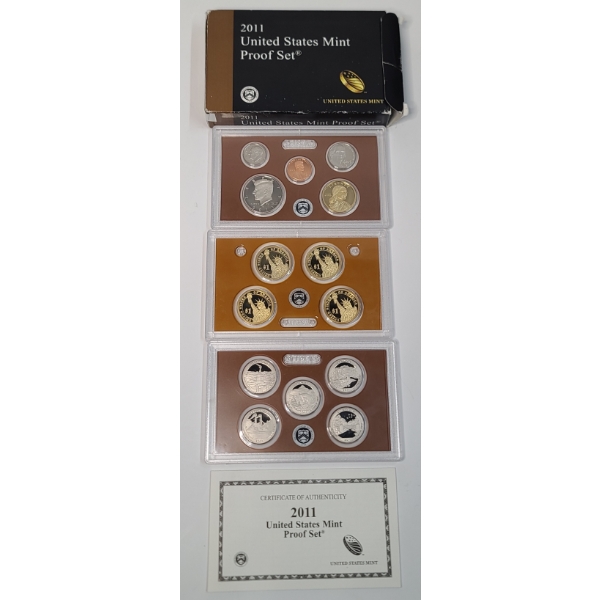 2011 United States Mint Proof Coin Set