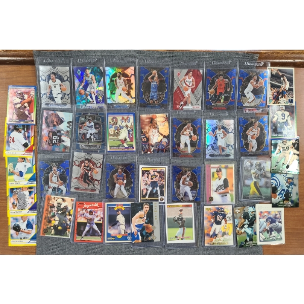 Lot of Over 30 Assorted Sports Trading Cards Ft. Shaq, Troy Aikman & More!