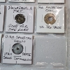 Image 5 : Two Binder Pages of Assorted Tokens/Medals: Bus Tokens, Commemoratives, Sales Tax, & More! 