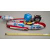 Image 10 : 1960's UNIVERSE TELEVIBOAT ME 777 LITHO TINPLATE BATT/OP SPACE TOY 