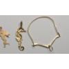 Image 11 : Assortment Of 14K Gold Pendants & Charms - Total Weight: 6g