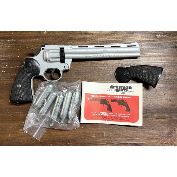 Airgun - Crosman .357 with CO2 Cartridges