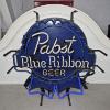 Image 1 : PABST BLUE RIBBON BEER / BAR NEON SIGN - 22 X 22 iNCH - NON WORKING NEED TRANSFORMER