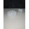 Image 1 : Lot of 13 Plastic Round Coin Storage Tubes with Screw on Cap