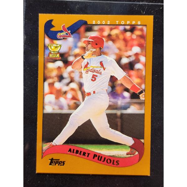 Albert Pujols 2001 Topps #160 Cardinals Rookie Baseball Trading Card