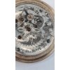 Image 5 : Gold Filled Hamilton Watch Co Size 18s 17j Open Face Pocket Watch - Working Condition Weight: 115.3g