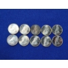 Image 1 : Lot of 10 Assorted 80% Silver Canada Dimes, Many Appear Uncirculated ASW: 0.06oz / Total: 0.6oz