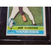 Image 3 : VINTAGE 1976 Topps #100 Jim Hunter Baseball Trading Card 