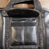 Image 4 : Vintage Black Faux Leather Padded Breakdown Shotgun Case With Outer Accessory Pocket, 35x10"
