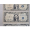 Image 4 : (4) Assorted United States $1 Silver Certificates - 1935 D, 1935 E, 1957 A - Face Value: $4.00