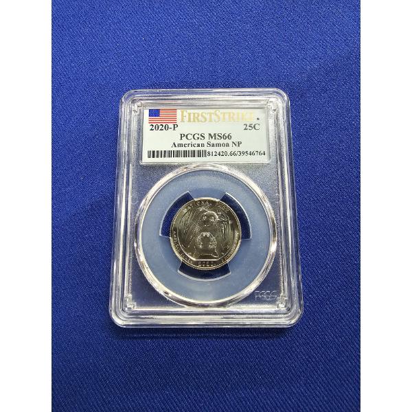 2020-P American Samoa Quarter NP PCGS MS66
