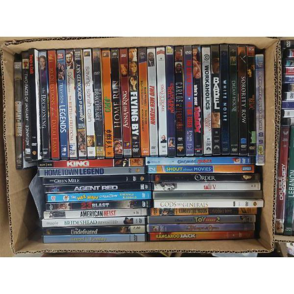 Full Box Of Movie Dvd's - Large Quantity, See Photos For Selections Included