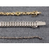 Image 6 : Three Sterling Silver Bracelets Weighing Total of 43 Grams