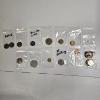 Image 1 : Collection of Sorted World Coins from Several European Countries, from the mid-to-late 20th Century