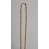 Image 4 : Stunning 10K Yellow Gold Twist Chain 20" Necklace - Weight: 3.1g