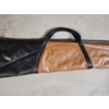 Image 3 : Vintage Two-Tone Leather Soft Lined Zip-Up Rifle Case ~ 49in