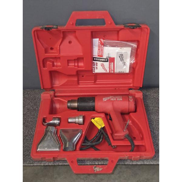 Great Condition Milwaukee Heat Gun In Hard Case