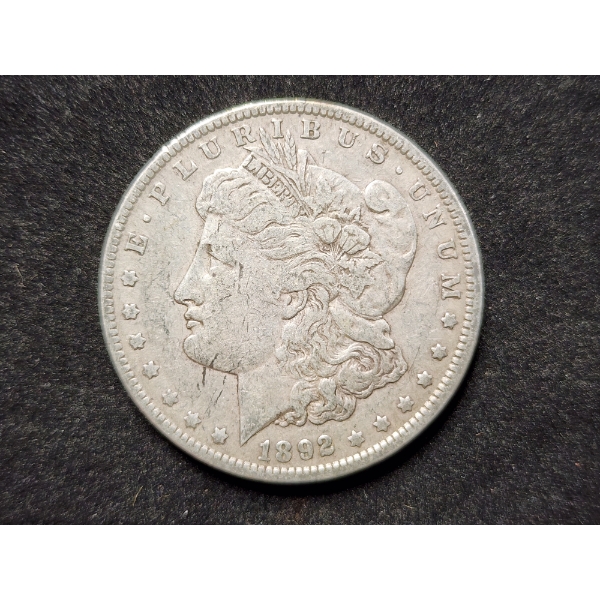 1892-O United States Morgan Silver Dollar