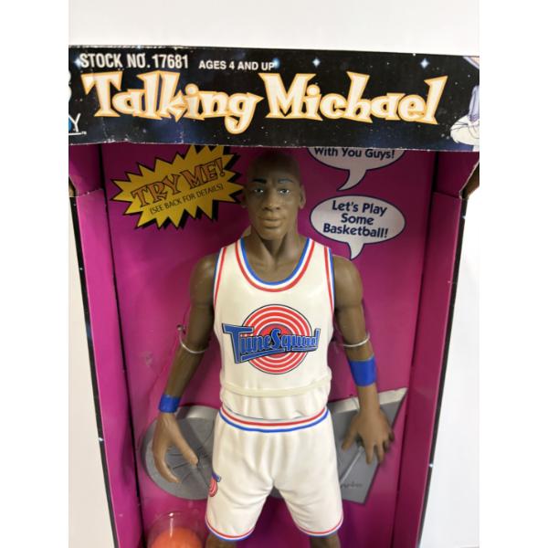 Talking Michael Action Figure - TuneSquad - Michael Jordan - Unopened box 