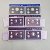 Image 2 : Six Assorted United States Mint Proof Sets: 1983, 1983, 1989, 1989, 1988, 1988