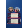 Image 1 : (2) 2004 President George W. Bush Mansfield Ohio Ticket Stubs & Campaign Buttons 