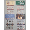 Image 1 : (4) Assorted United States Mint Uncirculated Coin Sets - 1990, 1991, 1993, 1995