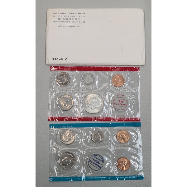 
United States 1970 Uncirculated Coin Set