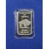 Image 3 : U.S. Buffalo Native American Vintage Silver Bar - 1 oz .999 Fine Silver