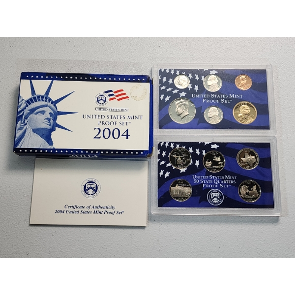 2004 United States Mint Proof Set 