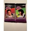 Image 1 : 2 - Rare 1992 Elvis Presley Music Trading Card Wax Packs - Factory Sealed - Mint Condition -Series 1