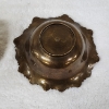 Image 4 : Vintage Indian Brass Lidded Container Feat. Beautifully Etched Designs ~ Trinket or Candy Dish