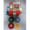 Image 2 : Tomy  Tuneyville Choo Choo Train With 4 Musical Discs - Vintage