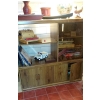 Image 2 : 50 x 20 Entertainment Center 48" Tall - In Excellent Condition - Contents Not Included
