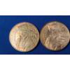 Image 2 : (2) 1 ADVP Oz .999 Fine Copper Rounds - The Ceryneian Hind/Erymanthian Boar