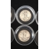 Image 3 : Assorted Years & Mint Marks 90% Silver Walking Liberty Half Dollars In Coin Capsules -Face Value: $3