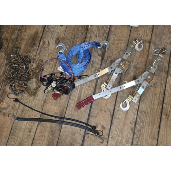 Tie Downs, Ratchets, Chain and More