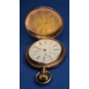Image 3 : Antique Trenton Watch Co. Model 2 Size 18 7 Jewel Pocket Watch With Hunter Case - Working Condition