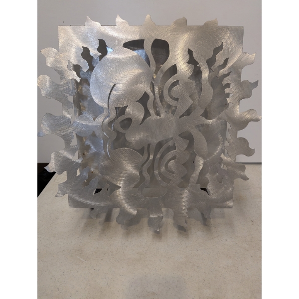Don Drumm Flawless Aluminum Art. Can Be Displayed On Wall, Table, Or Easel 