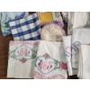 Image 2 : Lot of Assorted Teacloths, Pillowcases, Runners - Including Handmade