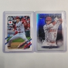Image 1 : Two Los Angeles Angels SHOHEI OHTANI Baseball Cards 