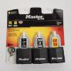 Image 1 : Master Lock Magnum 1-7/8 In. Covered Laminated Steel Padlock 3-Pack