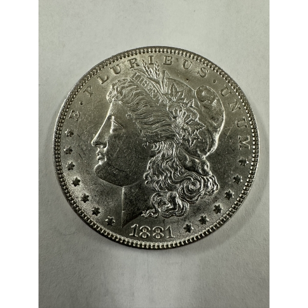 1881 Morgan Silver Dollar - Superb Condition