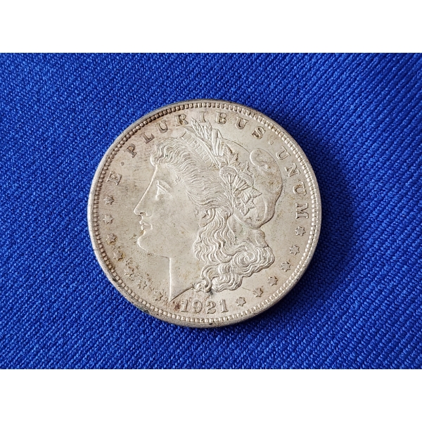 1921 90% Silver Morgan Dollar